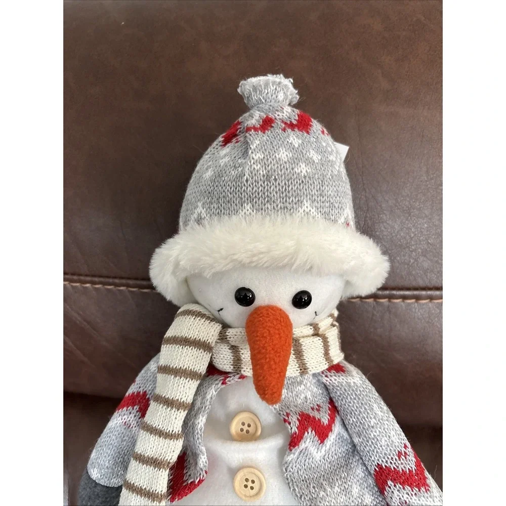 Snowman Christmas Holiday New  22.5 Inch Light Up Self Standing Snowman Adorable
